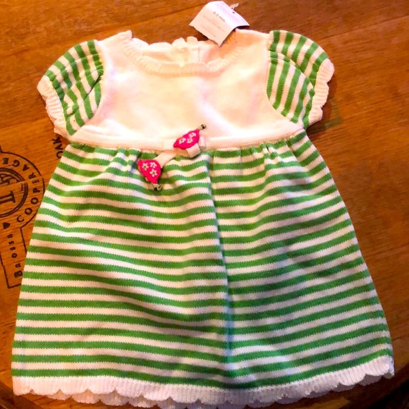 NWT Knit dress with turtle accents